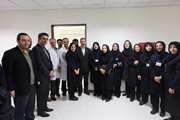 بازدید دکتر جعفریان از ساختمان جدید درمانگاه کانسر در مجتمع بیمارستانی حضرت امام خمینی (ره)